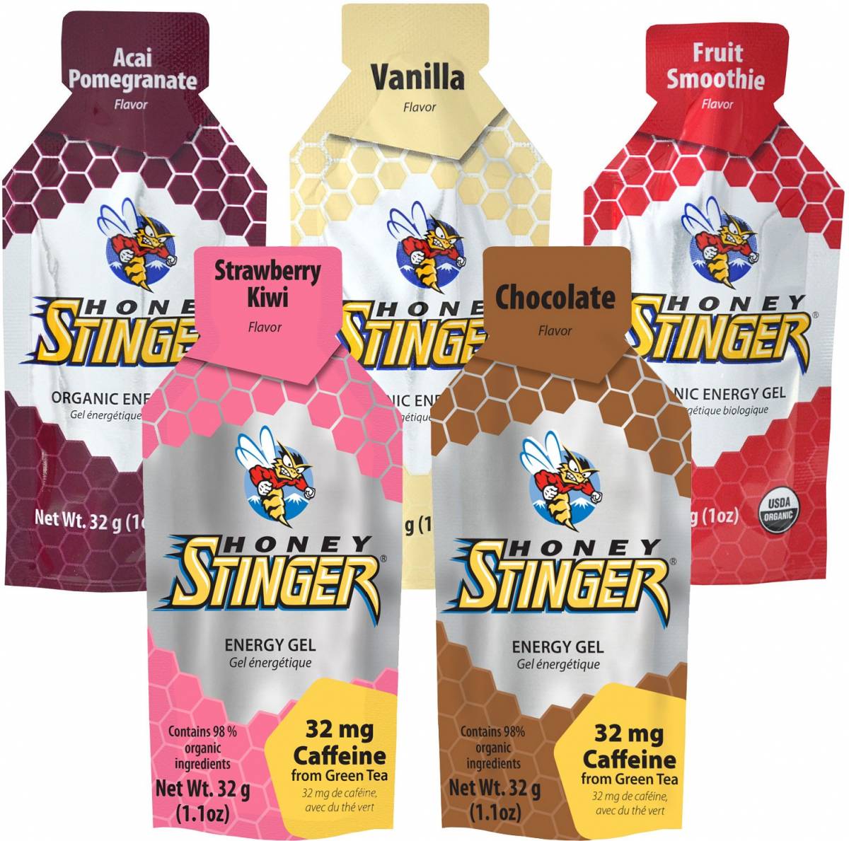 honey stinger energy gel packets - what to pack for hiking