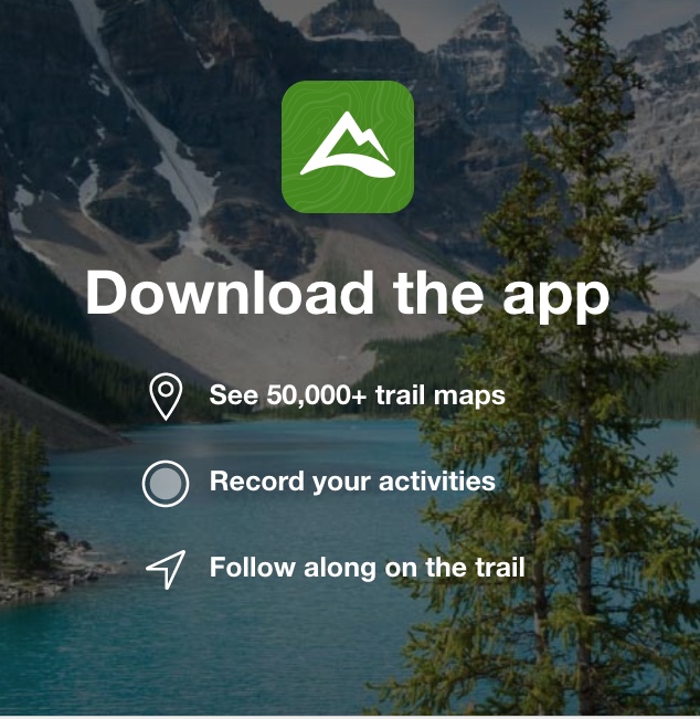 AllTrails Mobile App | Hiking Alberta Apps To Get