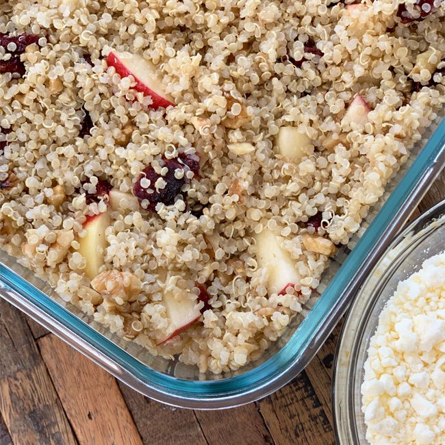 Quinoa Salad Worth Sharing - Lauren Rodych-Eberle